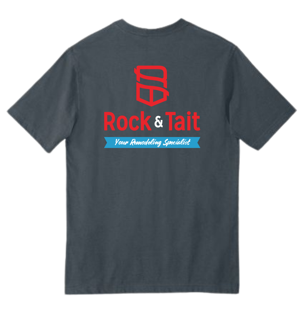 Workwear Pocket Tee - Bluestone (Back).webp