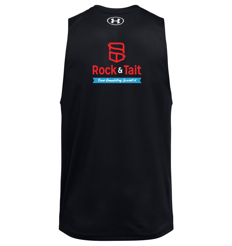 Under Armour UA Tec Tank - Black (Back).webp