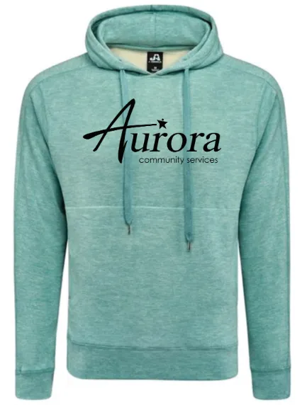 J. America Unisex Electric Fleece Hooded Sweatshirt