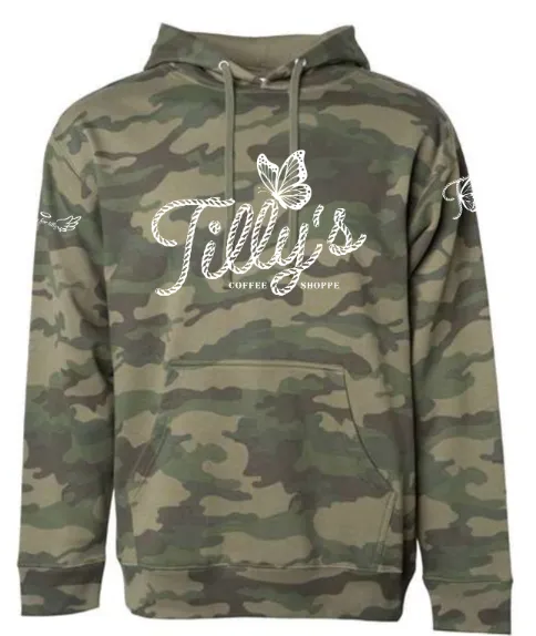 Independent Trading Co. Unisex Midweight Hooded Sweatshirt (X-Small)