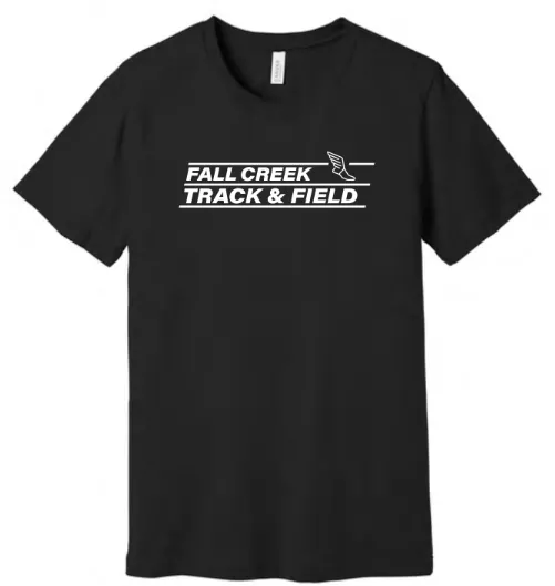 BELLA + CANVAS Jersey Tee - FC Track Lined Logo