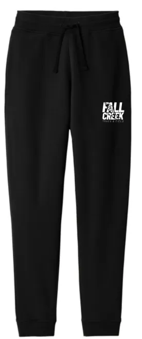 District® V.I.T.™ Fleece Jogger FC Track Stacked Logo (Black, X-Small)