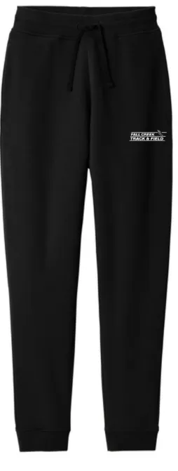 District® V.I.T.™ Fleece Jogger FC Track Lined Logo (Black, X-Small)