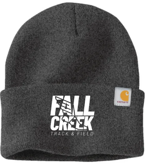 Carhartt® Watch Cap 2.0 FC Track Stacked Logo (Black)