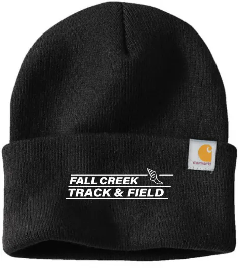 Carhartt® Watch Cap 2.0 FC Track Lined Logo (Black)