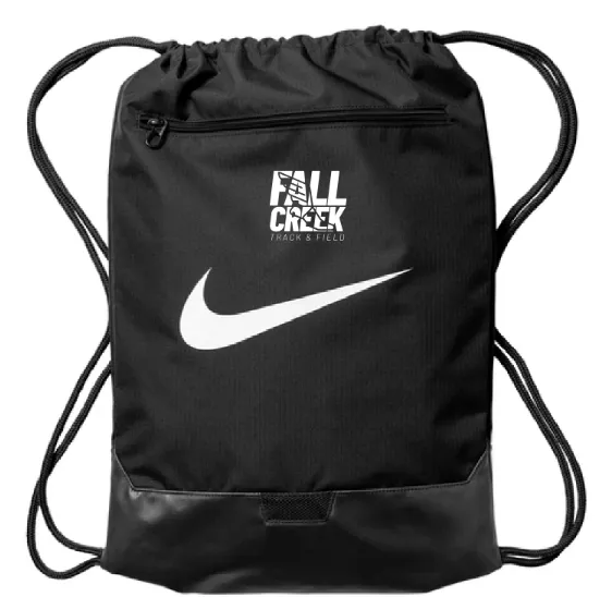 Nike Brasilia Drawstring Pack FC Track Stacked Logo