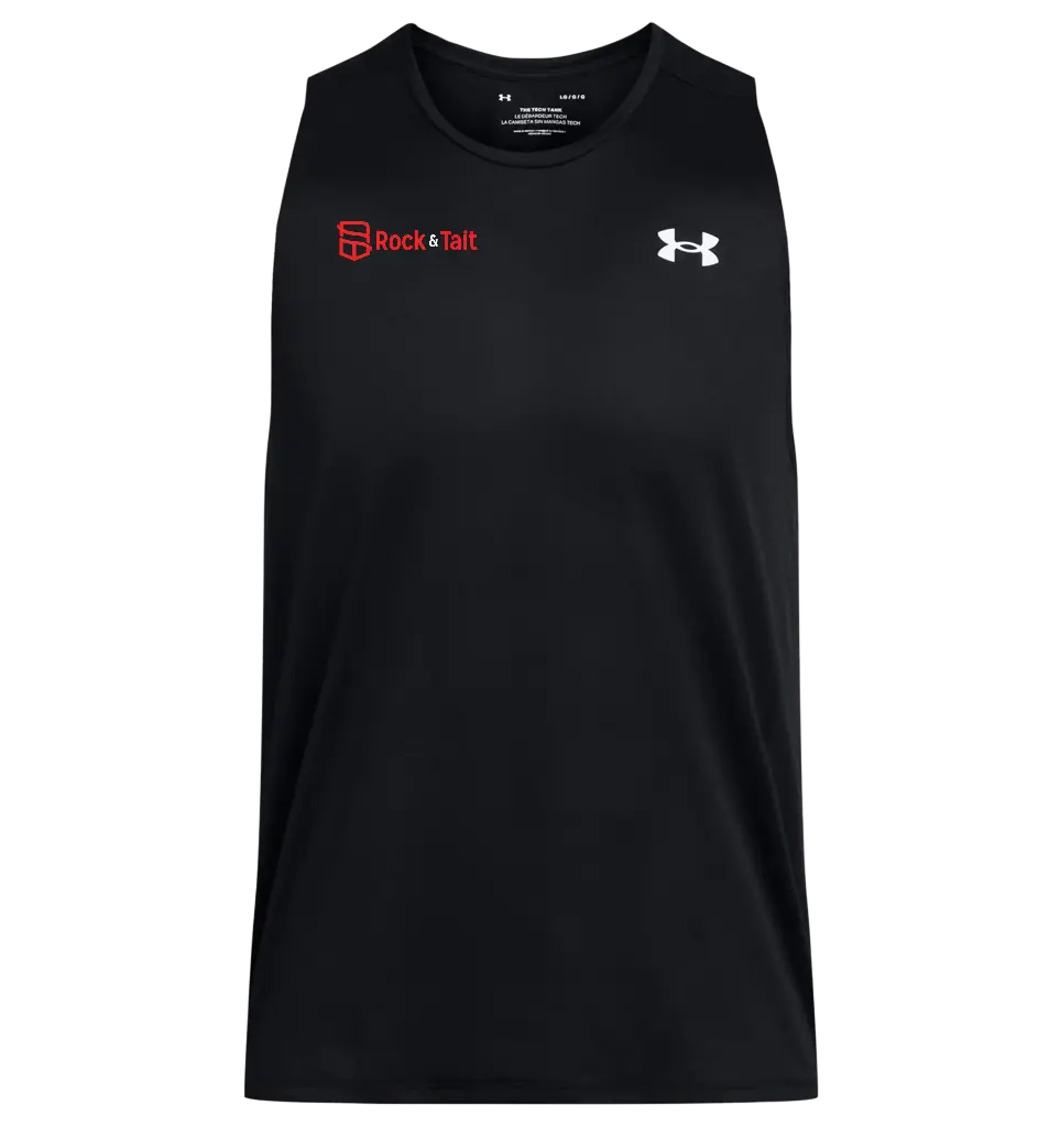 Under Armour UA Tec Tank (Design A, Black, Small)