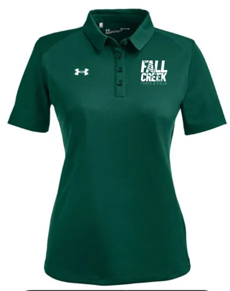 Under Armour Women's Tech™ Polo FC Track Lined Logo