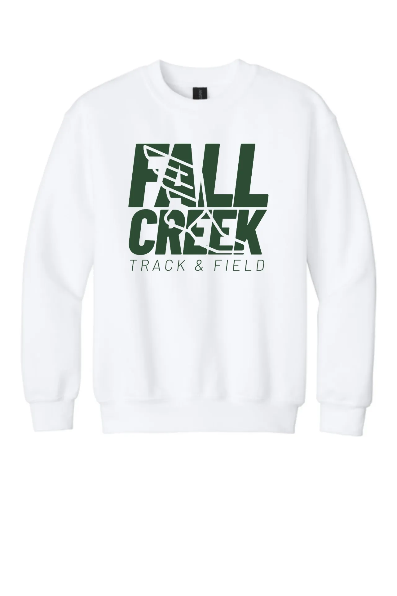 Gildan Youth Heavy Blend™ Crewneck Sweatshirt - FC Track Stacked Logo