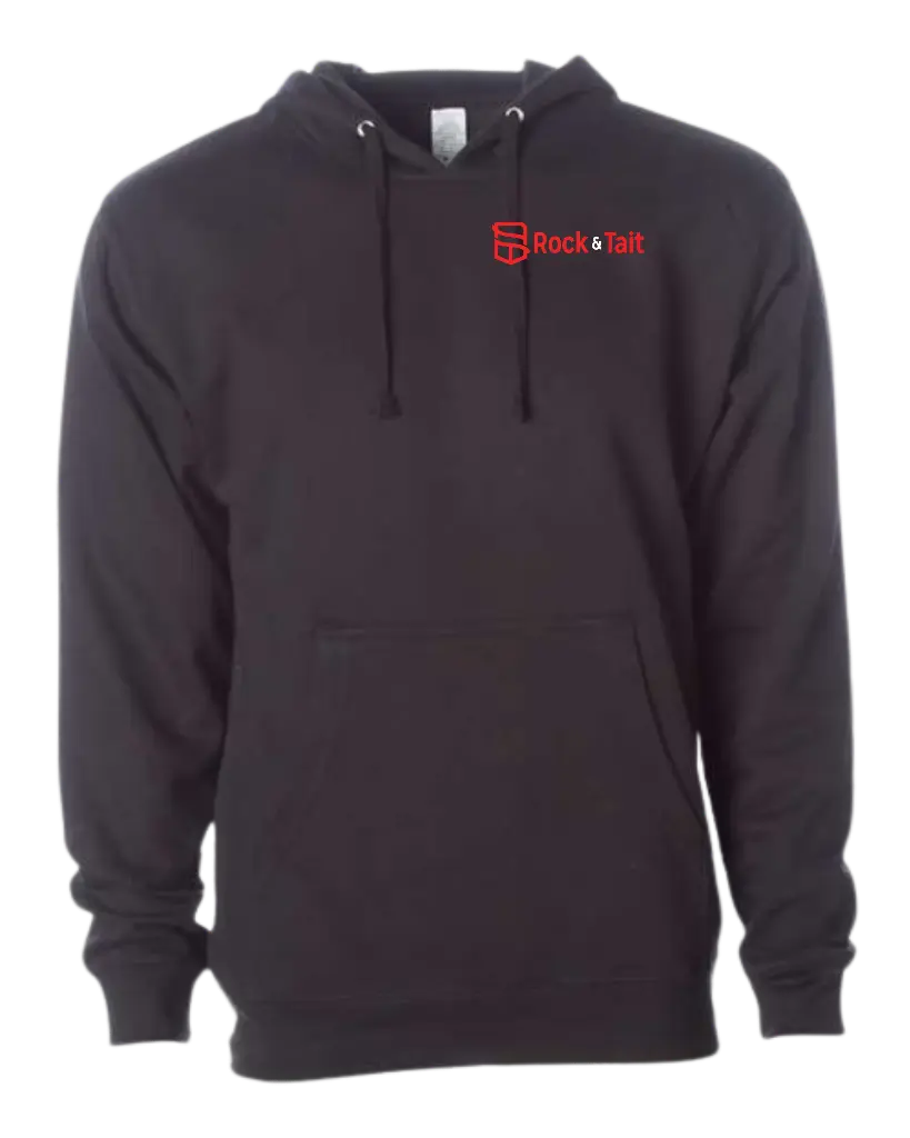 Independent Trading Midweight Hoodie (Design A, Black, Small)