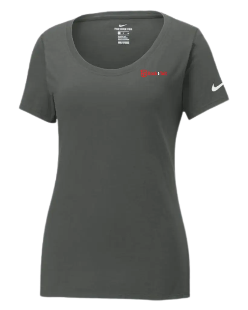 Nike Women's Dri-Fit Cotton/Poly Scoop Neck Tee