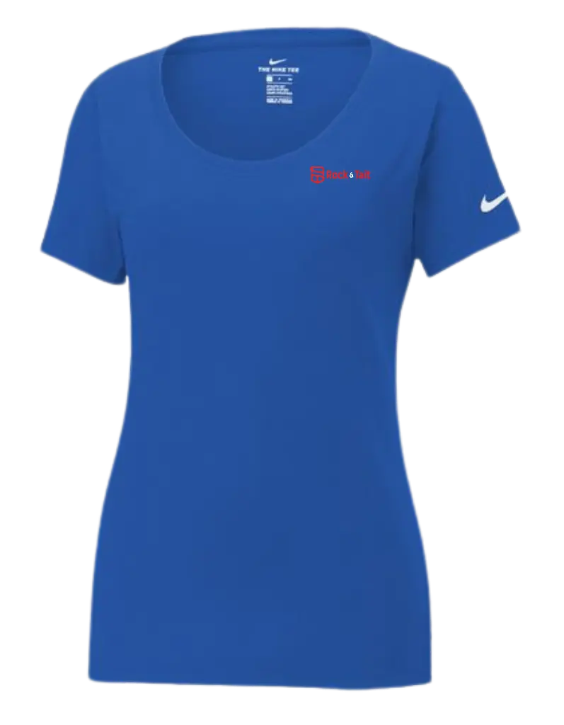 Nike Women's Dri-Fit Cotton/Poly Scoop Neck Tee