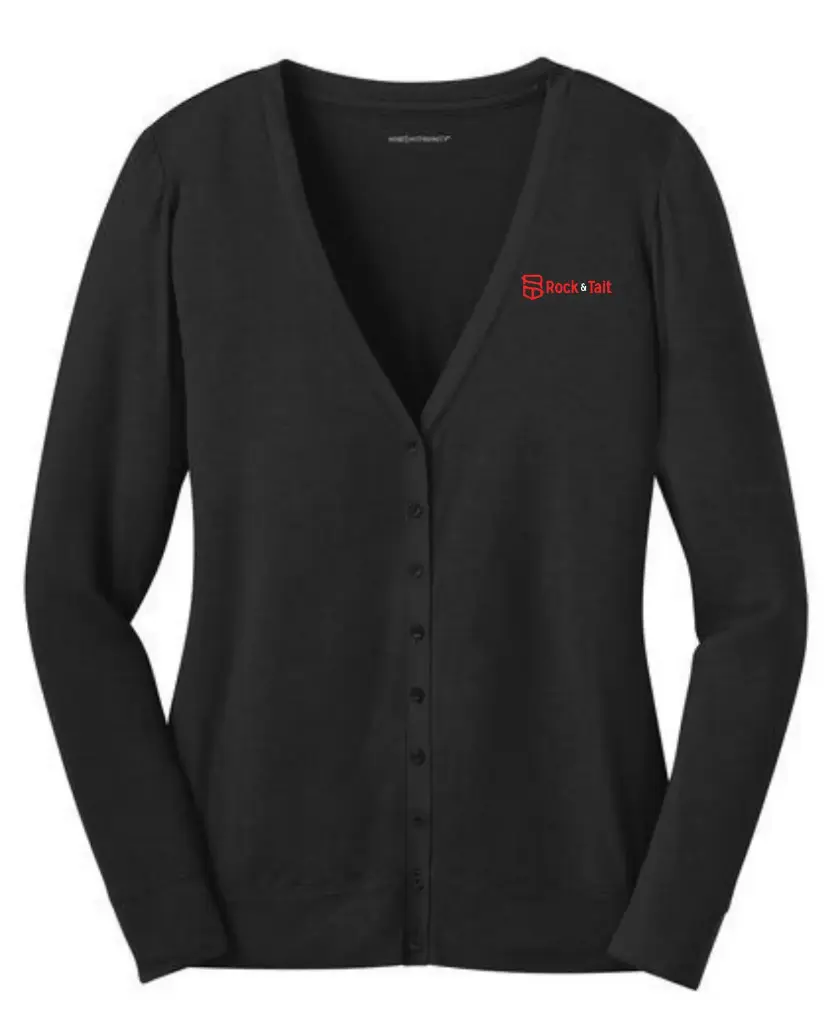 Port Authority Women's Concept Cardigan (Black, Small)