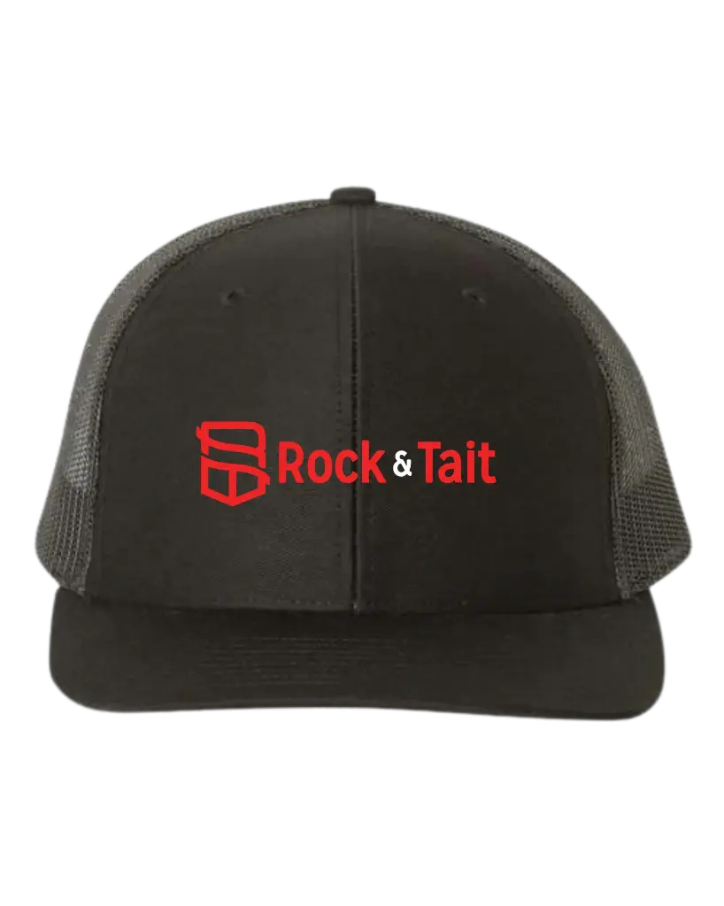 Richardson - Snapback Trucker Cap (Black)