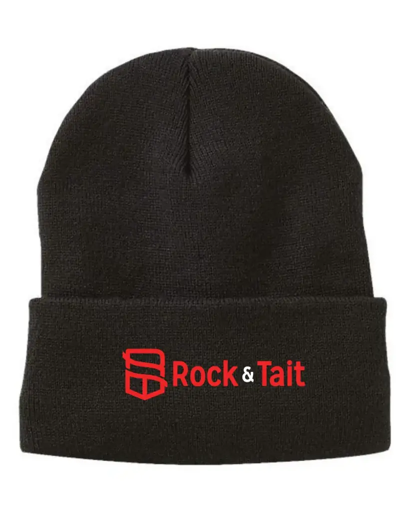 Sportsman - 12" Sherpa Lined Cuffed Beanie (Black)