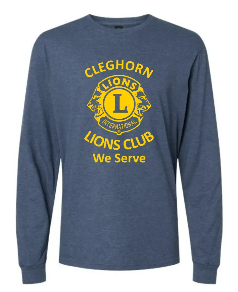 Long Sleeve Tee (Navy Mist, Small)