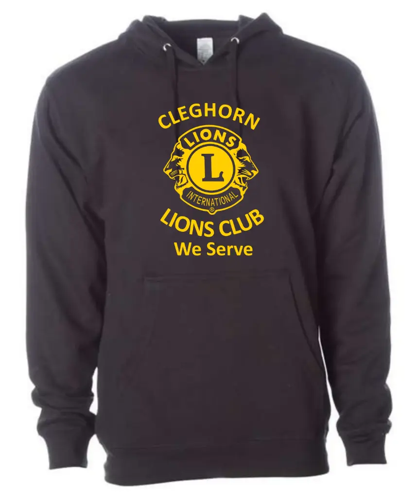 Cleghorn Lions Hoodie (Black, X-Small)