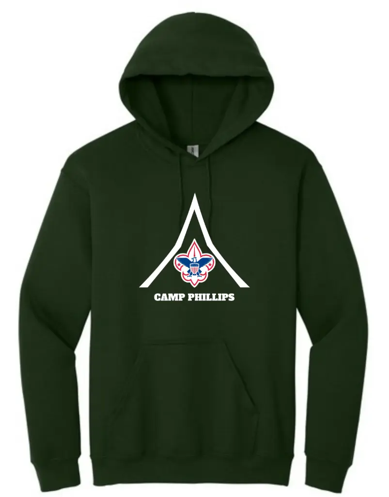 Midweight Hooded Sweatshirt - Independent Trading  (Small)