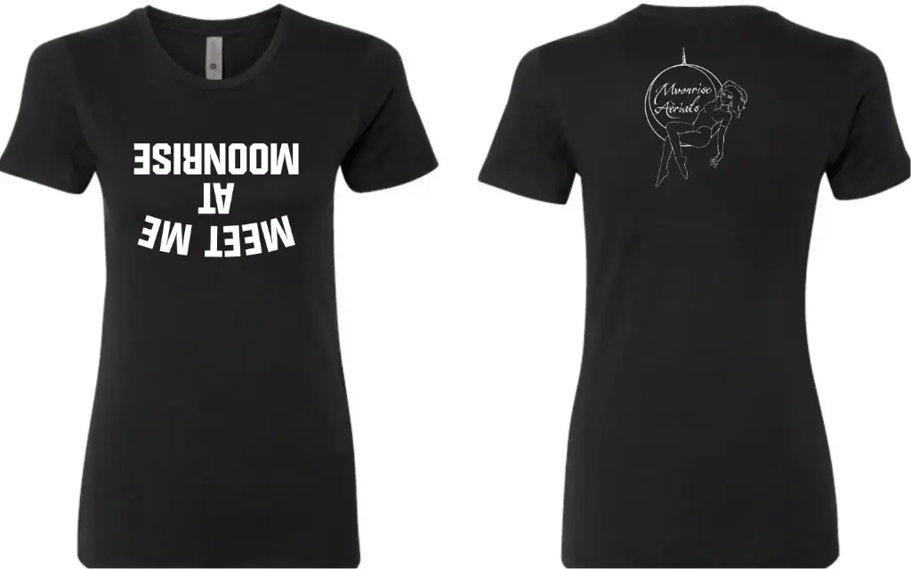 Next Level Women's Tee  (Black, X-Small)