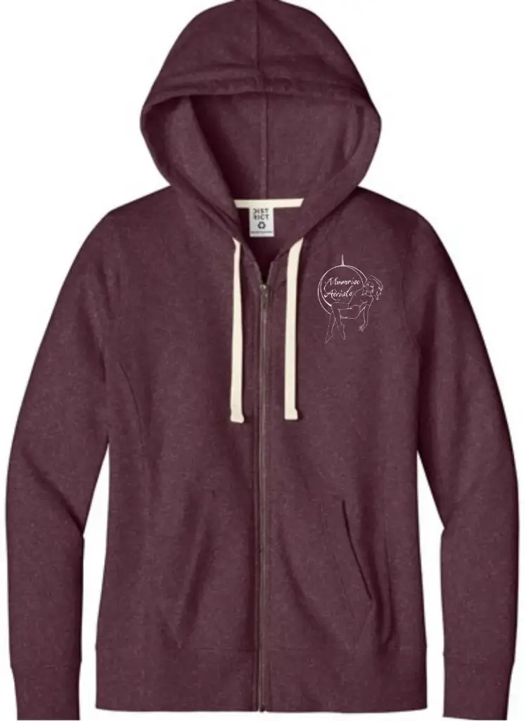 District Women's Re-Fleece Full Zip Hoodie