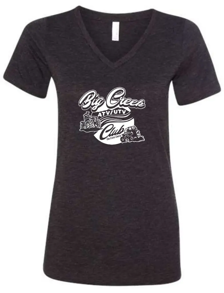 Bella+Canvas Women's Relaxed Triblend Short Sleeve V-Neck Tee