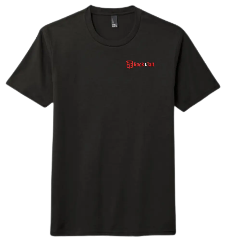 District Perfect Tri T-Shirt (Design A, Black, Small)