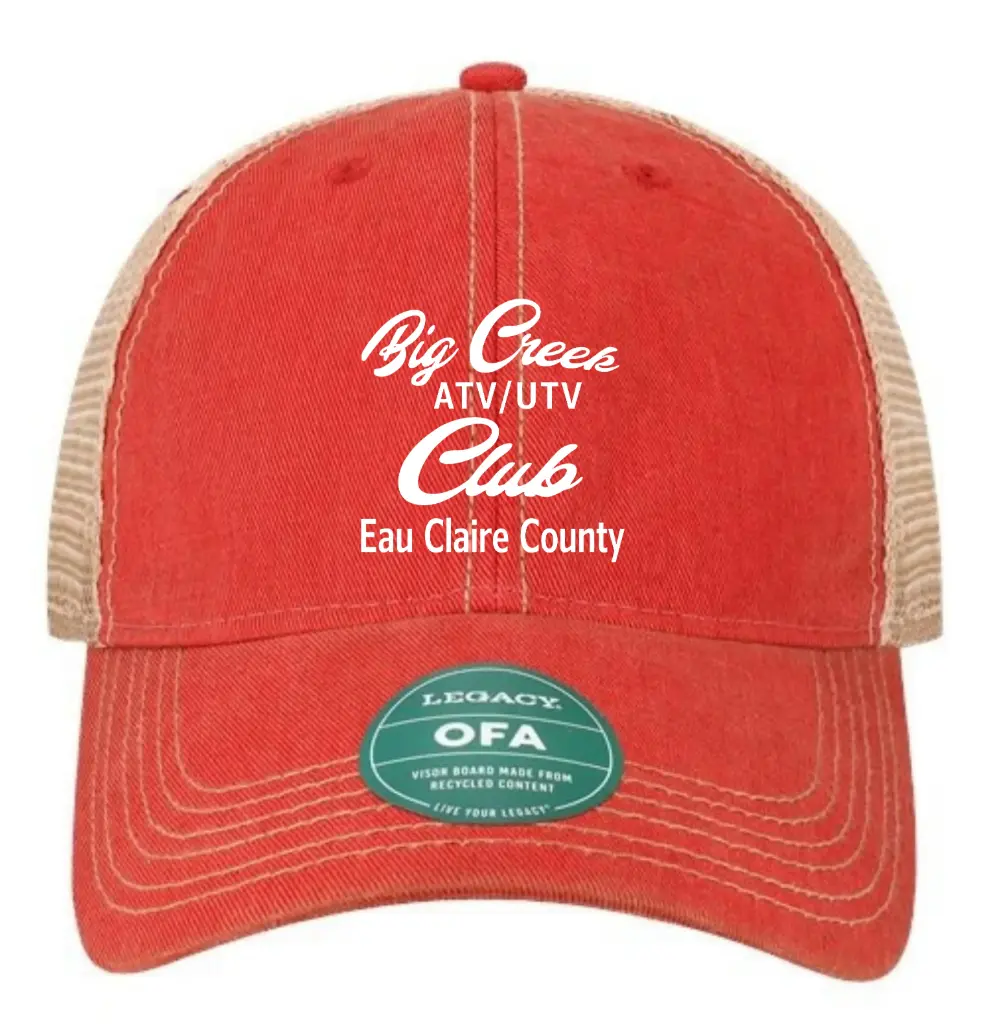 Legacy Old Favorite Trucker Cap (Scarlet)