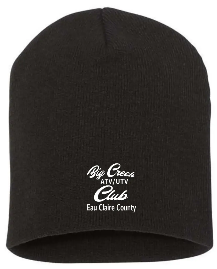 YP Classics 8 1/2 inch Beanie (Black)