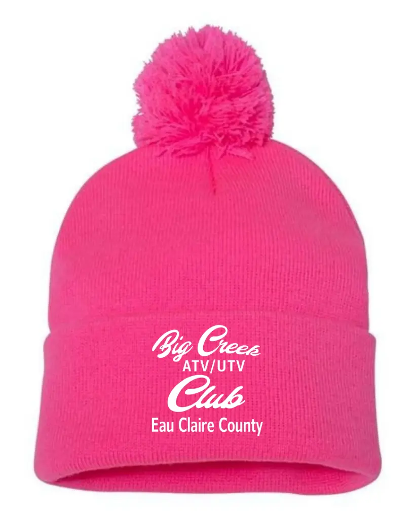 Sportsman 12 inch Pom-Pom Cuffed Beanie