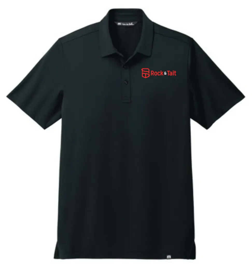 Travis Mathew Cabana Solid Polo (Black, Small)