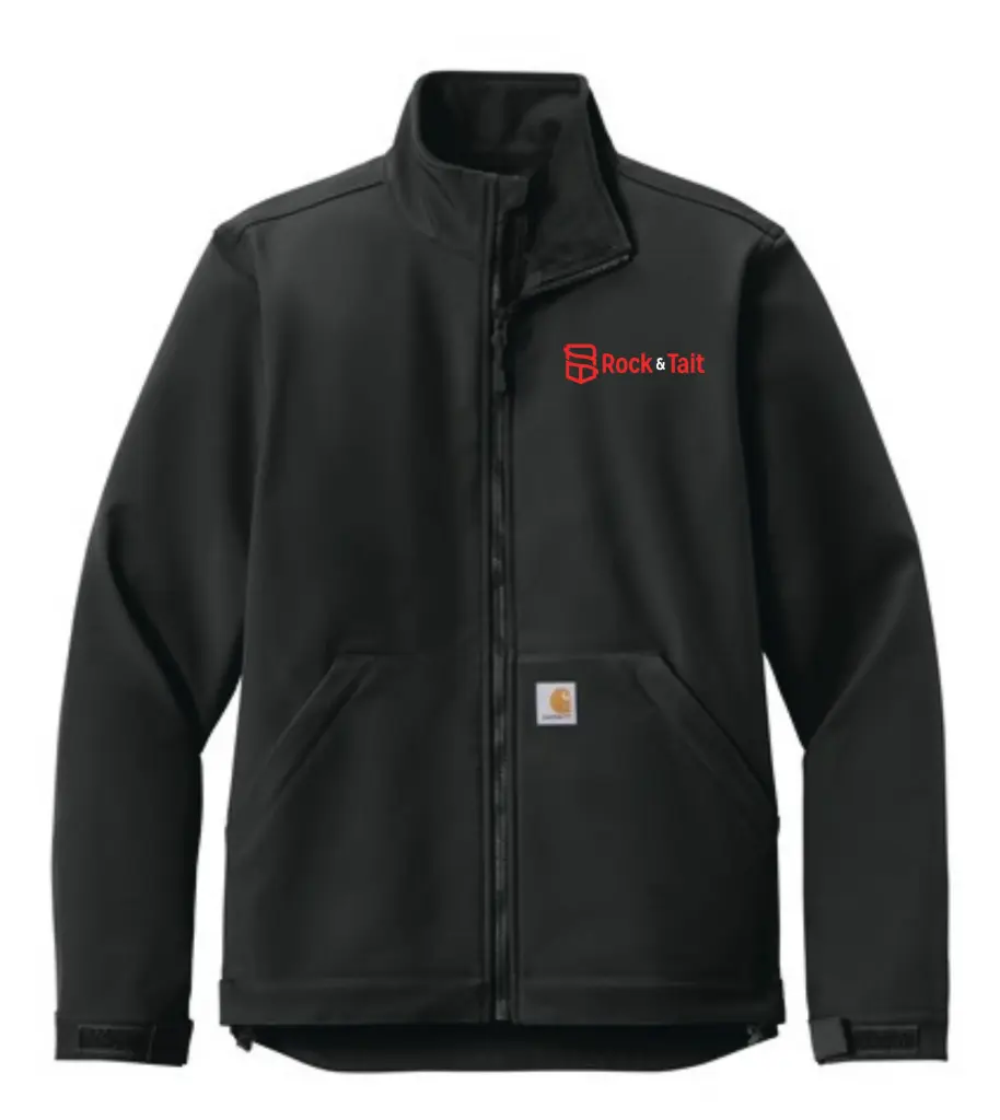 Carhartt Crowley Soft Shell Jacket (Black, Small)