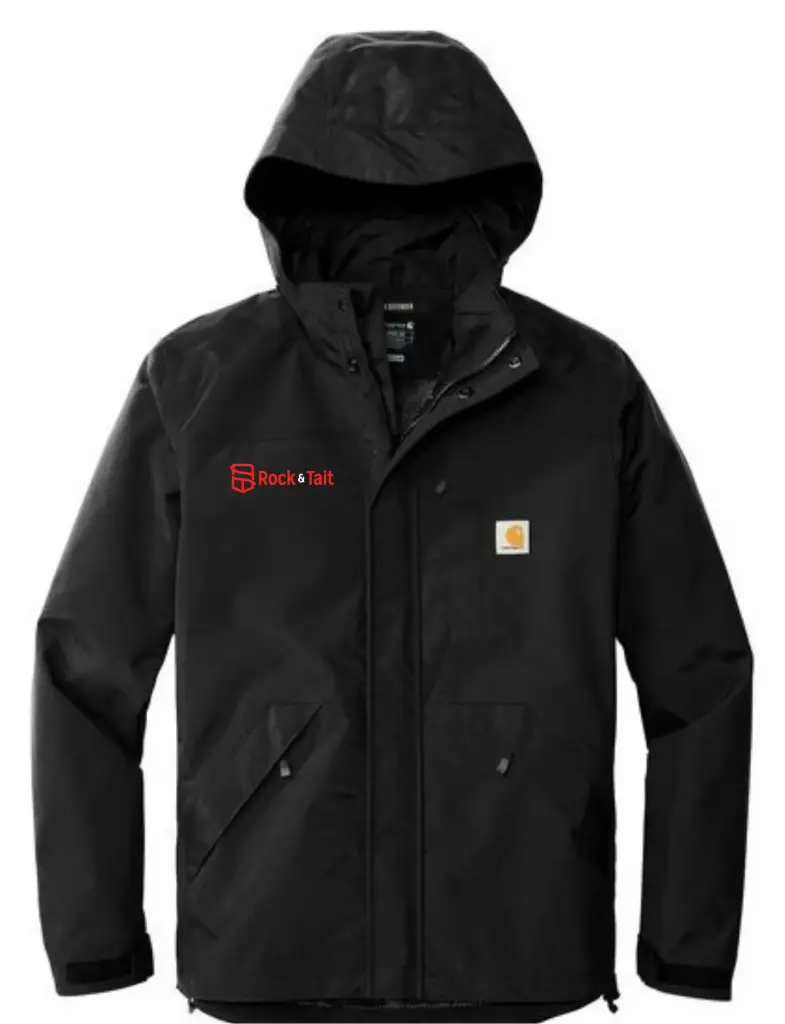 Carhartt Storm Defender Shoreline Jacket (Black, Small)