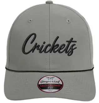 Imperial The Wingman Cap Crickets and The Crick Logos