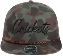 Imperial The Aloha Rope Cap Crickets and The Crick Logos