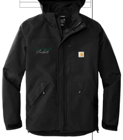 Carhartt® Storm Defender® Shoreline Jacket (Black, Small)