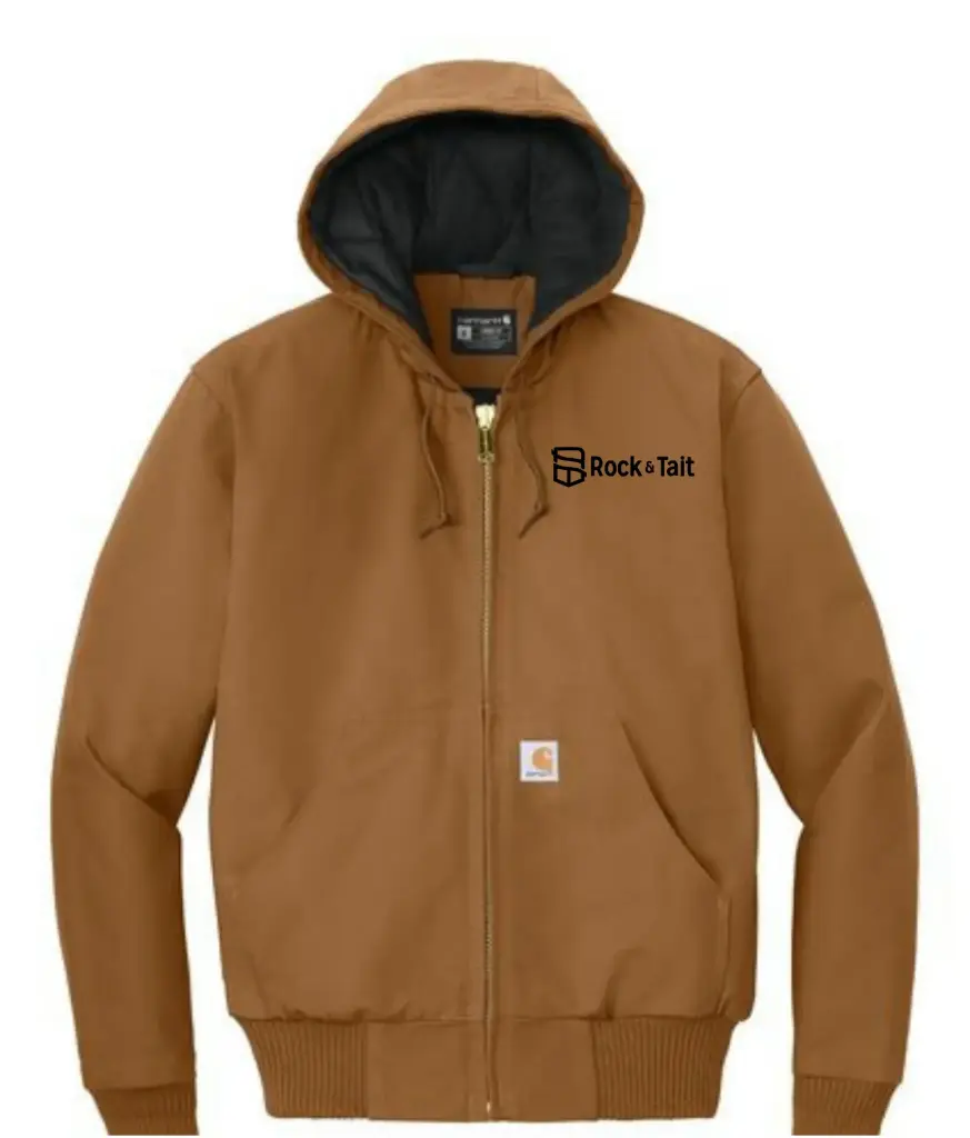 Carhartt Quilted-Flannel Lined Duck Active Jacket