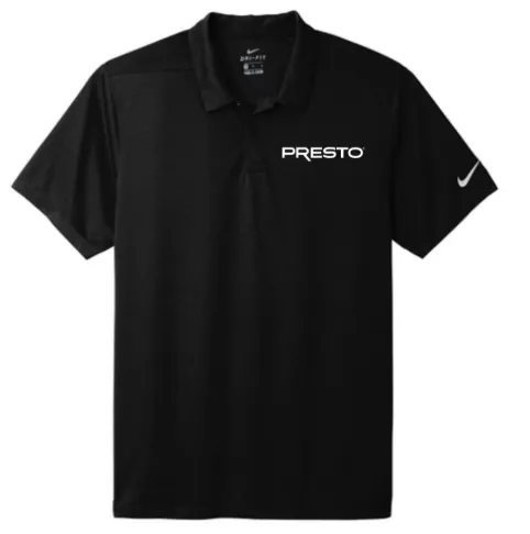 Nike Dry Essential Solid Polo - Presto (Black, X-Small)