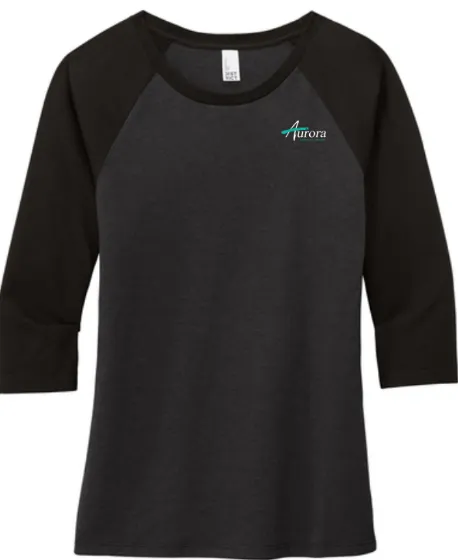District ® Women’s Perfect Tri ® 3/4-Sleeve Raglan